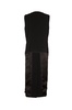 Cut-out Detailed Below-knee Length Gilet
