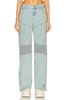 Wide Leg Biker Jean
