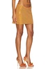 Full Strass Stretch Knit Mini Skirt