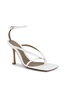 Leather Stretch Toe Heels