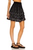 Courte Raphia Franges Skirt