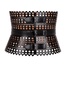 Vienne leather corset belt