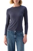 lovely rib tee in neptune