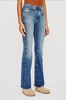 denim farrah boot jeans in medium indigo wash