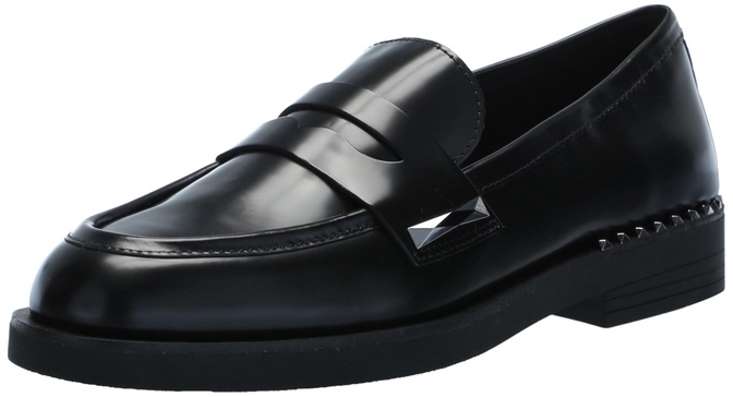 ASH Women's Whisper Stud 2 Loafer Shoes-Chic Leather Design, Comfortable Fit, Versatile Style for Everyday Wear