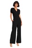 Maggy London womens Stylish V-neck Dolman Sleeve Jumpsuit With Wide Pant Legs and Pockets | Jumpsuits for Women