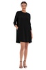 Donna Morgan Women's 3/4 Sleeve Tent Dress W/Pleat Color