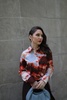 The Drop Women's Multi-Print Cutout Cropped Shirt by @ivanka.dekoning