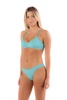 Rip Curl Women's Athletic Criss Cross Surf Bikini Top with Adjustable Straps-Bathing Suit for Beach & Pool