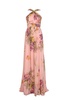 Adrianna Papell Women's Floral Printed Chiffon Gown