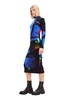 Desigual Women's Vestido Corto Gasa Flores