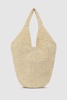Large Leah Hobo - Natural With Cognac