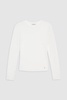 Jo Long Sleeve Tee - Off White
