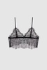 Lace Bralette - Black