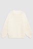 Sydney Crew Sweater - Ivory Crochet