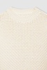 Sydney Crew Sweater - Ivory Crochet