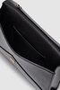 Elly Clutch - High-Shine Black