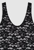 Alysha Bodysuit - Black Floral