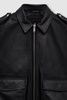 Sonnie Vest - Black Leather