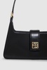 Lou Shoulder Bag - High-Shine Black