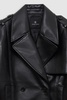 Greer Jacket - Black Recycled Leather