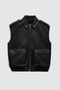Sonnie Vest - Black Leather