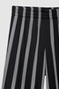 Soto Pant - Black Herringbone Stripe