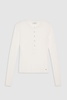 Katrin Long Sleeve Sweater - Ivory