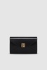 Elly Clutch - High-Shine Black