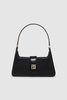 Lou Shoulder Bag - High-Shine Black
