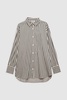 Plaza Shirt - Black And Tan Stripe
