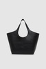 Medium Lili Tote - Black Pebbled