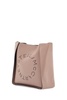 mini crossbody bag alter mat beige with adjustable strap