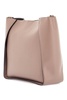 mini crossbody bag alter mat beige with adjustable strap