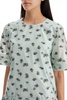 Ganni Midi Organza Jacquard Women