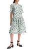 Ganni Midi Organza Jacquard Women
