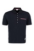 Thom Browne Cotton-Piqué Polo Shirt