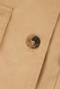 Beige Cotton Shirt Dress