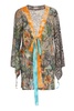 Anjuna Charlotte Printed Cotton Kimono-Top
