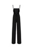 Black Triacetate Blend Jumpsuit