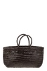 Dragon Diffusion Triple Jump Big - Woven Leather Bag
