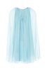 Light-blue Silk Mini Dress