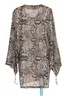 Anjuna Charlotte Printed Cotton Kimono-Top