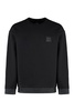 Boss Cotton Blend Crew-Neck Sweatshirt