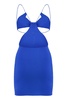 Amazuìn Eva Rhinestone Mini Dress