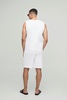 Regular Fit Pleated Tank
