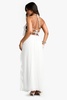 Chiffon Ruffle Maxi Skirt