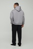 Oversized Boxy Bonded Scuba Hoodie