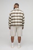 Plus Boxy Brushed Flannel Shirt Jacket