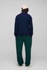 Oversized Striped Knitted Polo